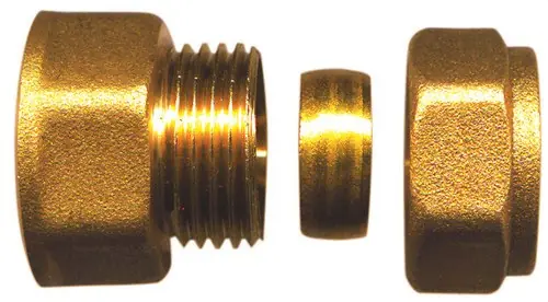 RACOR RECTO H 15x3/8" LATÓN Disponible Ahora