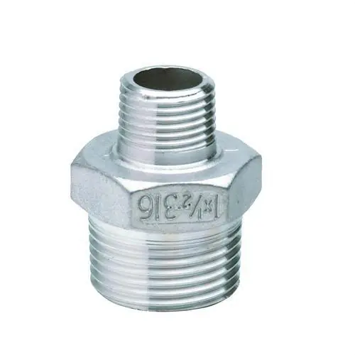 Súper Precio ROSCA DOBLE REDUCIDA 245 1/2x1/4" ACERO INOXIDABLE