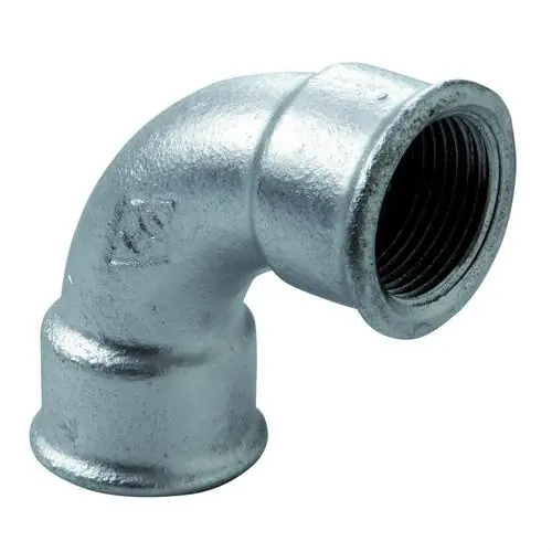 Envío Exprés CURVA 90° FIGURA 2A H-H 1/2" GALVANIZADO