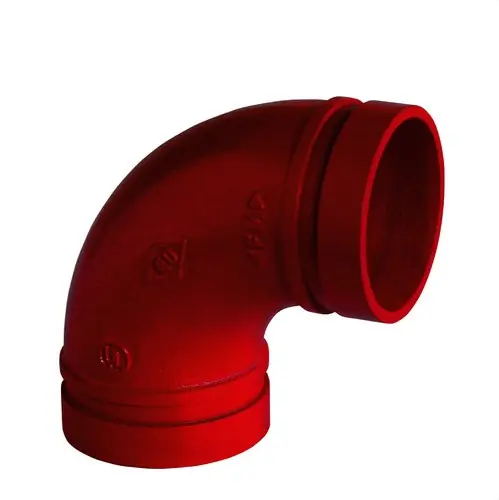 Liquidación CODO 90° FIGURA 90 DN125 PINTURA ROJA