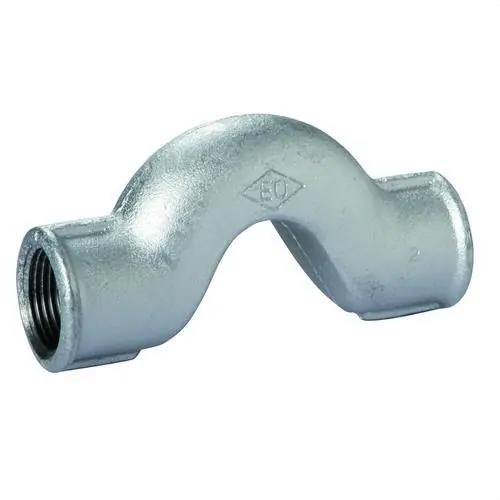 Liquidación CURVA PUENTE FIGURA 85 H-H 1/2" GALVANIZADO
