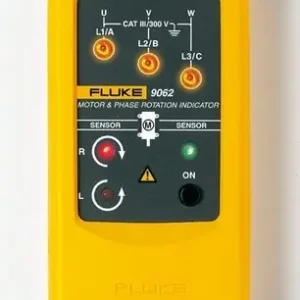 COMPROBADOR ROTATIVO FASE + GIRO MOTOR FLUKE-9062 Última Versión