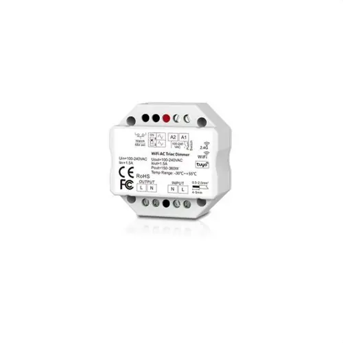 Entrega Rápida REGULADOR TRIAC/CORTE DE FASE PUSH RF 2,4 POWER 2Amp
