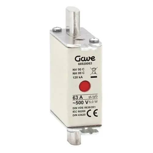FUSIBLE NH INDICADOR FUSIÓN 63A GL T00 Ordena Ya