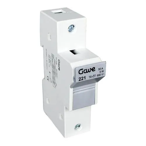 Más Vendido PORTAFUSIBLE AKB-UTE 1P 50A