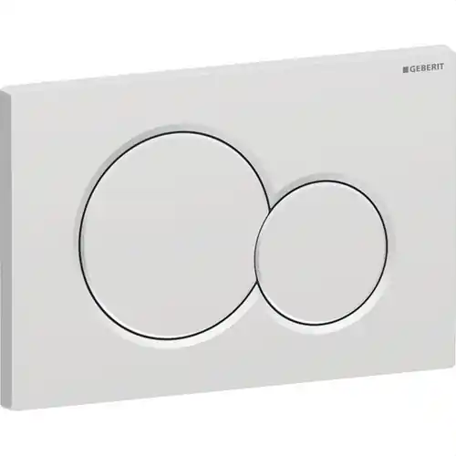 Gran Oferta PULSADOR GEBERIT Sigma01 PARA DOBLE DESCARGA 295x175x45mm
