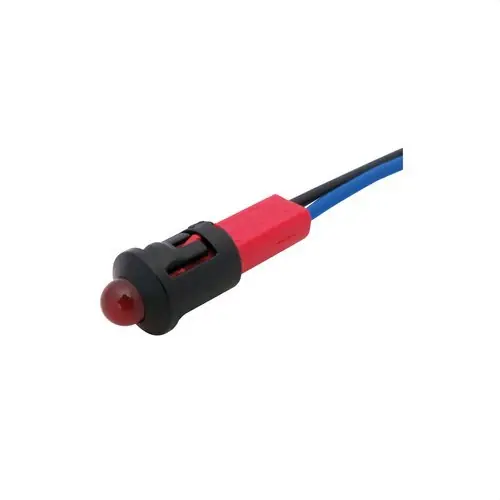 Venta Final PILOTO FRONTAL NEGRO 260N DIÁMETRO 8mm 230V ROJO