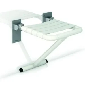 Pago Seguro ASIENTO ABATIBLE CON PATA DE APOYO NYLON BASE INOXIDABLE