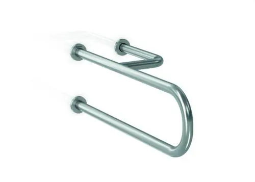 Oferta Especial BARRA FIJA 3 ANCLAJES DERECHA INOXIDABLE SATINADO