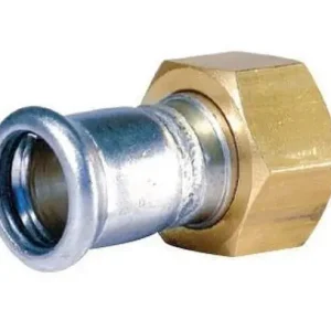 RACOR 2 PIEZAS DIÁMETRO 1"x22mm ACERO AL CARBONO Precio Reducido