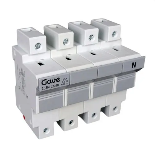 Ordena Ya PORTAFUSIBLE AKB-UTE 3P+neutro 100A