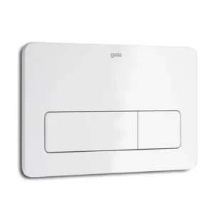 Imprescindible (Must-Have) PULSADOR DOBLE DESCARGA PL3 BLANCO