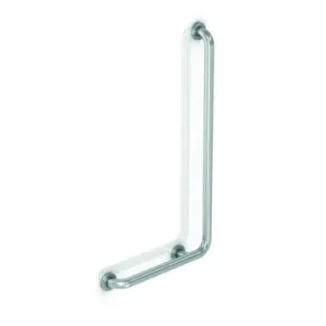 BARRA 90° PARED IZQUIERDA ACERO BLANCO Gran Oferta
