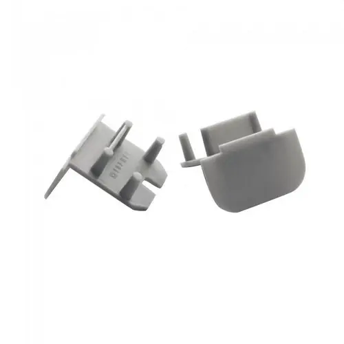 Imprescindible (Must-Have) TAPA EDEC TA-EP-G PARA PERFIL ALUMINIO GRIS