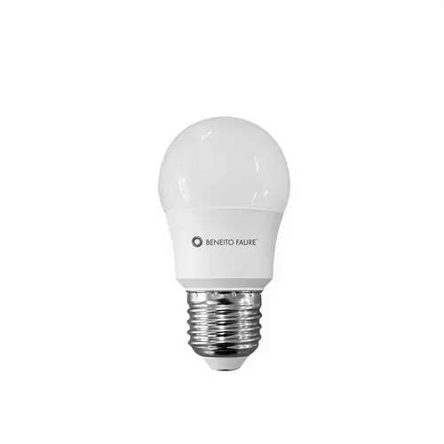 LÁMPARA ESFÉRICA 45mm 7W 360° 220/240V E14 CÁLIDA 2700K 700lm Precio De Fábrica
