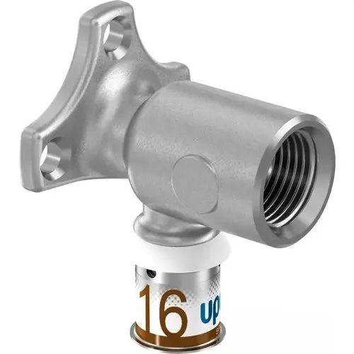 CODO FIJ.LGO.20-Rp1/2"FT UPONOR S-PRESS PLUS P/INST.PARED O FIJ.PL.EVITANDO GIRO A Buen Precio