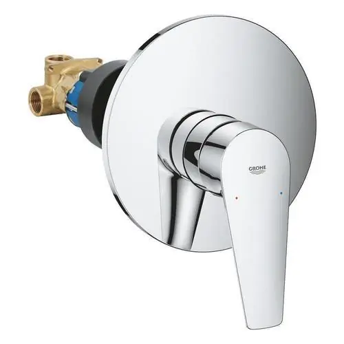MONOMANDO DUCHA EMPOTRADO BAUEDGE PARTE EXTERIOR CROMO Oferta