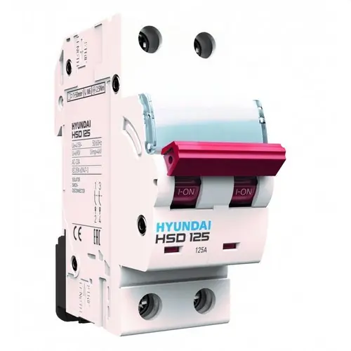Últimas Unidades SECCIONADOR EN MINIATURA HSD IS 125AF 4P 80A