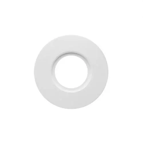 Popular EMBELLECEDOR REDONDO VIA LED 95x95mm BLANCO