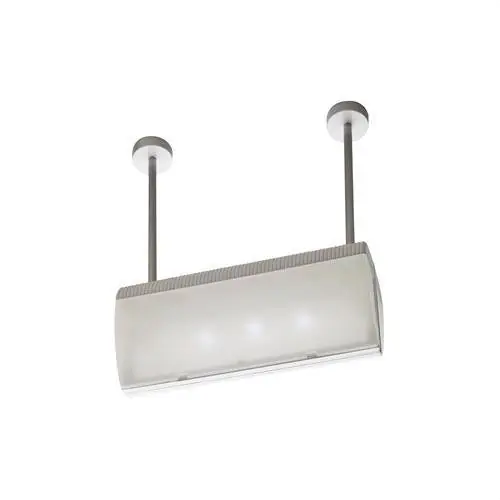 Solo Hoy LUMINARIA EMERGENCIA DBL.VOLUTTA LED 80lm 3h NO PMT.327x145x117mm Al