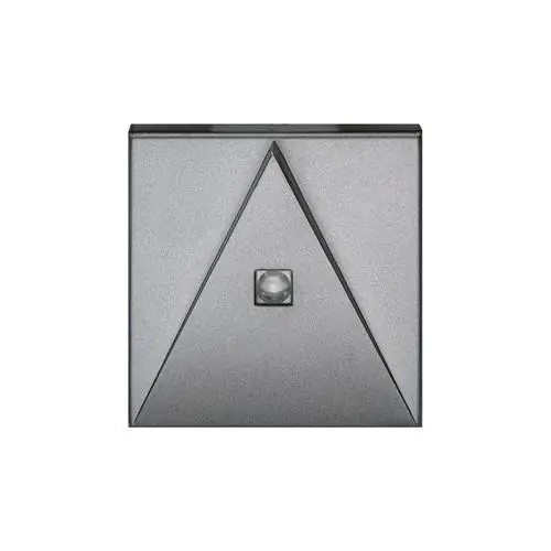 BALIZA EMERGENCIA EMPOTRABLE SENDA 1h PERMANENTE LED AZUL TRIANGULAR ANTRACITA Popular