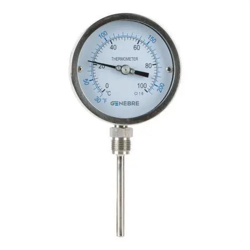 Promoción TERMÓMETRO BIMETÁLICO 8037 INFERIOR 100mm 0+60 INOXIDABLE