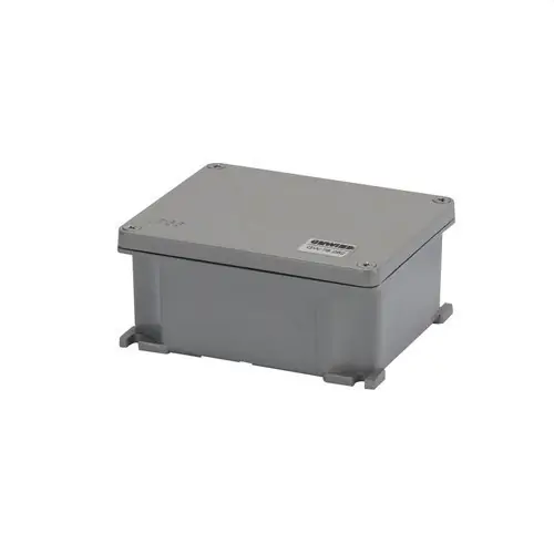 CAJA DE DERIVACIÓN ALUMINIO INYECTADO 155x130x58mm GRIS METALIZADO IP66 Más Vendido