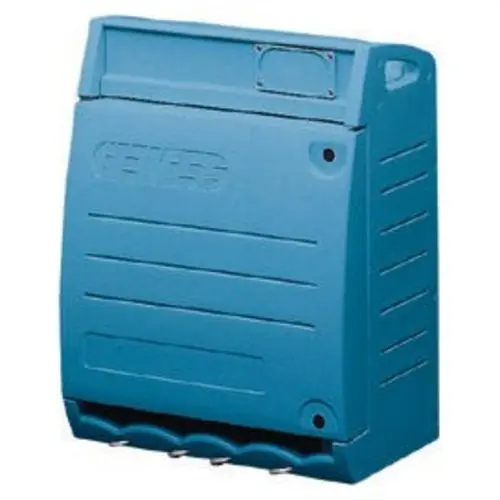 Solo Hoy CUADRO Q-BOX 4 VACÍO CON REGLETA DE TIERRA 7x10mm² + 12 MÓDULOS EN 50022
