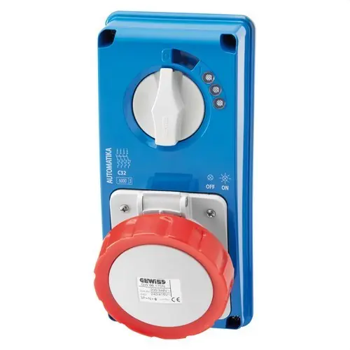 BASE AUTOMAT. S/F 3P+N+T 16A 400V 6H MT Solo Por Tiempo Limitado