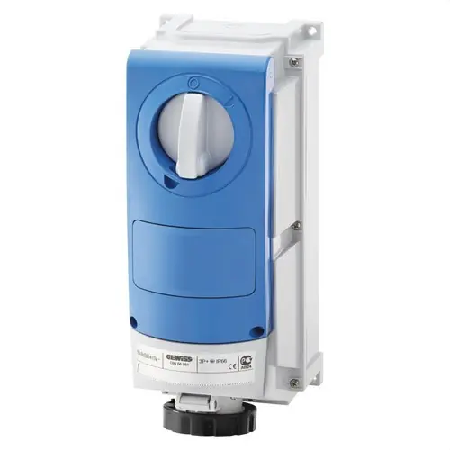 BA.FJA.INTERBLOQUEADA VT.FDO.S/BA.PORTFUS.3P+N+T 63A 480-500V 50-60Hz 7h USOS Envío Exprés
