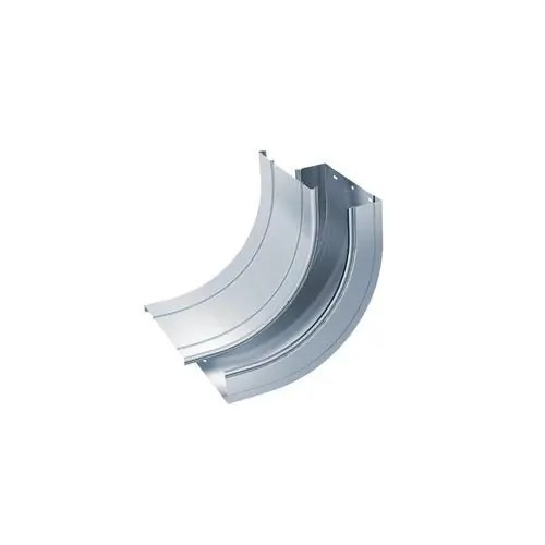 CURVA VERTICAL CÓNCAVA 90º 400x60 GALVANIZADO SENZIMIR Certificado