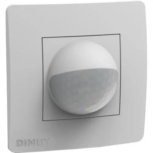 Stock Limitado DETECTOR MOVIMIENTO PARA BUS KNX MONTAJE CAJA MECANISMO 200º 8m