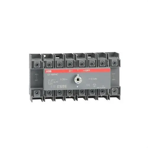 Compra Ahora INTERRUPTOR CONMUTADOR OT100F4C MONTAJE SOBRE PERFIL DIN