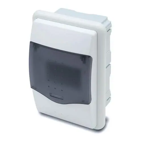 CAJA EMPOTRAR PARA AUTOMÁTICO 1-4 ELEMENTOS PUERTA TRANSPARENTE Stock Limitado