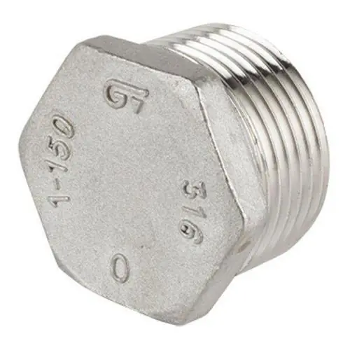TAPÓN CABEZA HEXAGONAL 1" INOXIDABLE Disponible Ahora