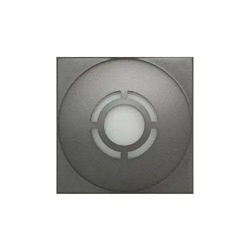 Favorito De Clientes BALIZA EMPOTRABLE ESTELA LED BLANCO CIRCULAR 1h PERMANENTE 83x83x30mm GRIS