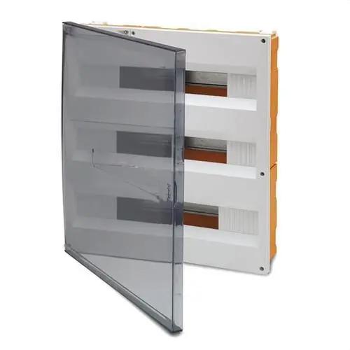ARMARIO 60 ELEMENTOS PARED HUECAS PUERTA TRANSPARENTE Pago Seguro