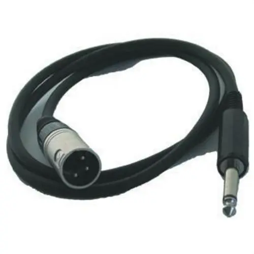 CABLE INTERCONEXIÓN 1m JACK MACHO/XLR MACHO Envío Gratis
