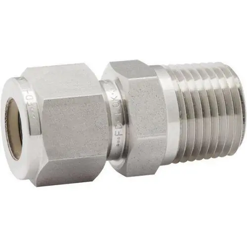 CONECTOR ROSCA M NPT TUBO 1/2"x6mm INOXIDABLE Última Oportunidad
