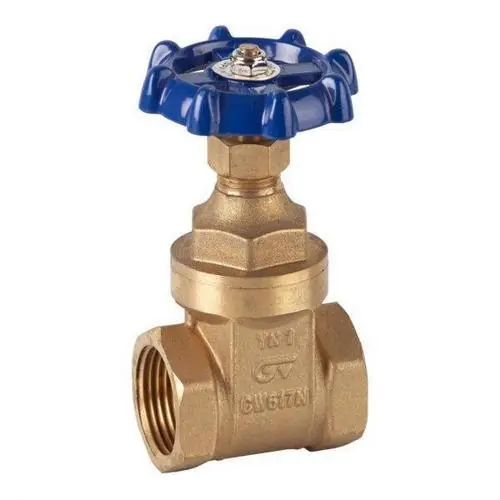 VÁLVULA COMPUERTA H-H 1/2" PN10 LATÓN Stock Limitado