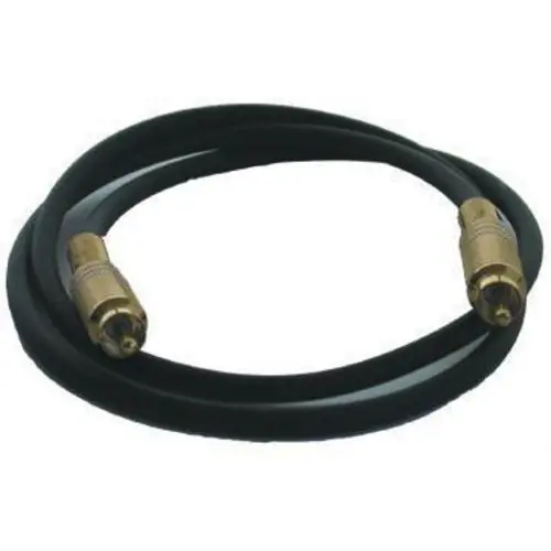 CABLE INTERCONEXIÓN 1m RCA MACHO/RCA MACHO Súper Precio