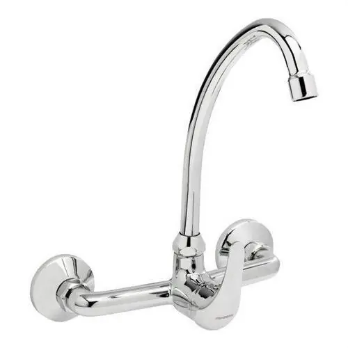 Última Oportunidad GRIFO DE COCINA MONOMANDO MURAL 8'' CROMADO Ge2