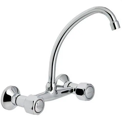 GRUPO FREGADERO 200mm CAÑO TUBO ALTO GAMMA CROMO Favorito De Clientes
