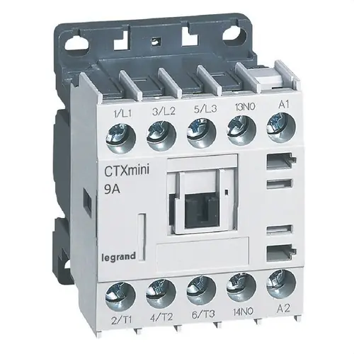 MINICONTACTOR CTX 3P 9A 1NA 24VCA No Te Lo Pierdas