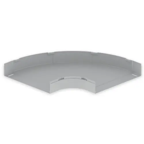 CURVA PLANA 90º 100x500 U23X GRIS RAL7035 Solo Por Tiempo Limitado