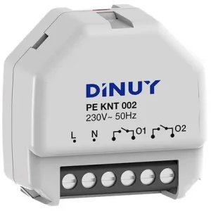 ACTUADOR PERSIANAS 1 CANAL O DOS CANALES ON/OFF KNX Precio Económico