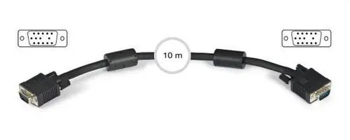 Bestseller CONEXIÓN VGA D15-D15 MACHO-HEMBRA 10m