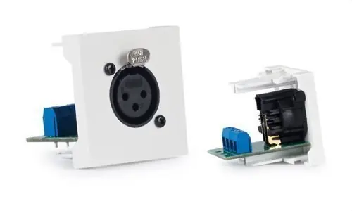 Pago Seguro CONECTOR XLR HEMBRA 1 PANEL CONEXIÓN