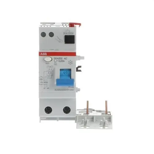 BLOQUE DE DISPOSITIVO DE CORRIENTE RESIDUAL DDA202AC-25/0,03 2P 25A TIPO AC 30mA A Buen Precio
