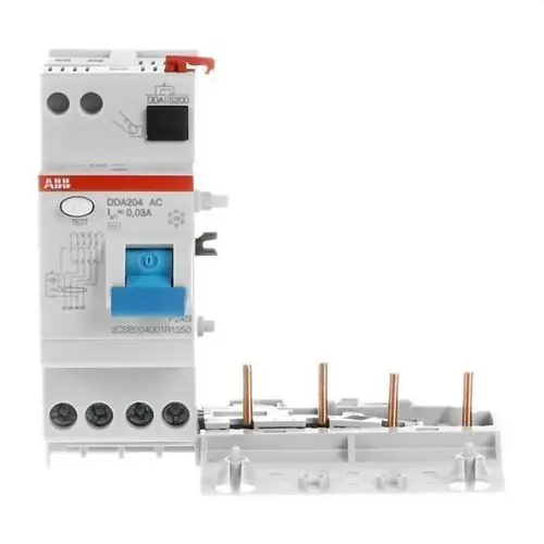 BLOQUE DE DISPOSITIVO DE CORRIENTE RESIDUAL DDA204AC-25/0,03 4P 25A TIPO AC 30mA Oferta